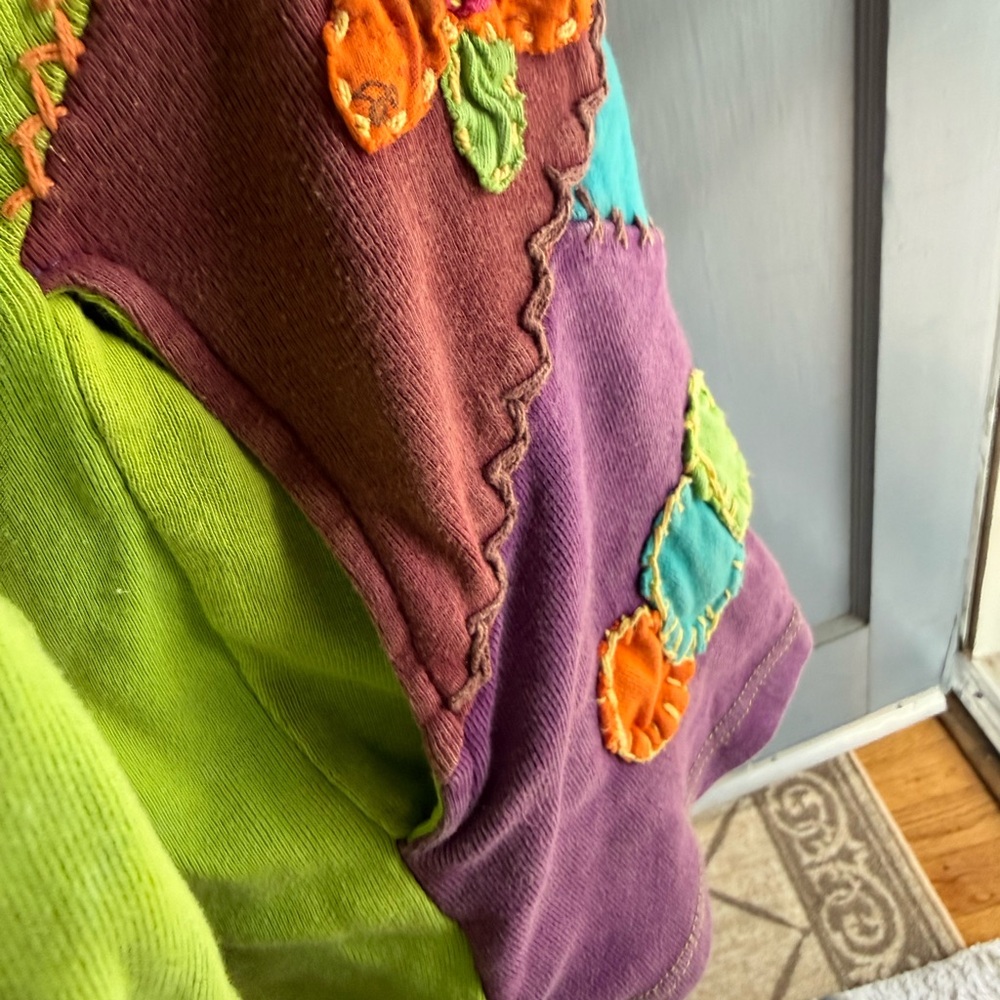 Karma Multicolor Patchwork Hoodie - image 3